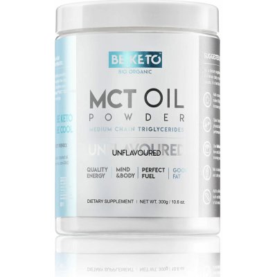 BeKeto MCT olej v prášku bez příchuti 100 g – Hledejceny.cz