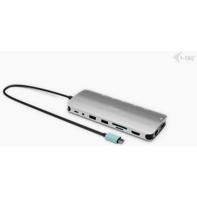 i-tec USB-C Metal Nano 3x Display Dock, 2x HDMI 1x USB-C video with Power Delivery 140W + i-tec Universal Charger 140 W C31NANOTRIPLED140 – Zbozi.Blesk.cz