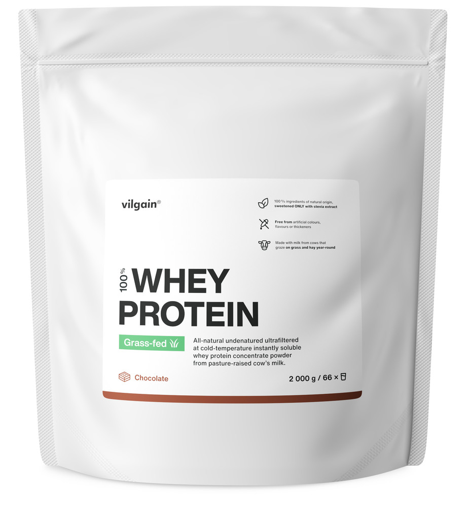 Vilgain Grass-Fed Whey Protein 2000 g