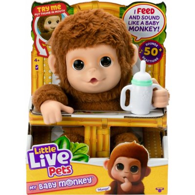 Cobi Little Live Pets Malá Opička Mango 26558 – Hledejceny.cz