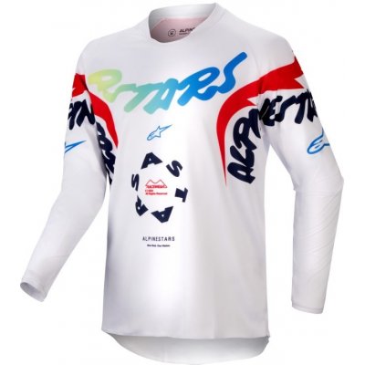 Alpinestars Racer HANA KIDS bílý multicolor | Zboží Auto