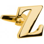 Bubibubi manžetový knoflíček zlaté písmeno Z – Zboží Dáma