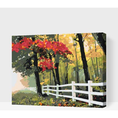 Vymalujsisam MALOVÁNÍ PODLE ČÍSEL PODZIMNÍ RÁNO – Zboží Dáma