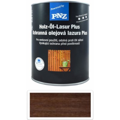 PNZ ochranná olejová lazura Plus 2,5 l eben