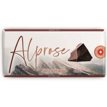 Alprose hořká čokoláda 74%, 300 g