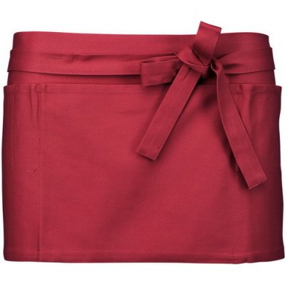 Kariban Zástěra Barman Bistro Style uni Red – Hledejceny.cz