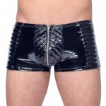 Black Level Lakované prošívané boxerky se zipem M – Zboží Dáma