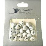 Anděl Rolničky - 1,5 cm - bílé - 20 ks - 2079 – Hledejceny.cz