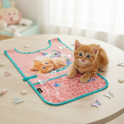 OxyBag zástěra zástěrka pončo Kočka 3-06126 – Sleviste.cz