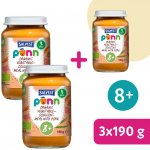 Salvest Põnn BIO Vepřové maso s kuskusem a zeleninou 190 g – Zbozi.Blesk.cz