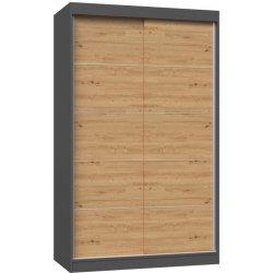 TP Living Iga 120 cm antracit/dub artisan