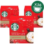 Starbucks Nescafé Dolce Gusto Toffee Nut Latte 36 ks – Zboží Dáma