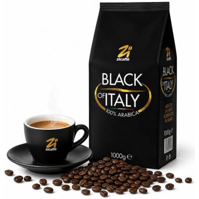 Zicaffè Black of Italy zrnková 1 kg – Hledejceny.cz