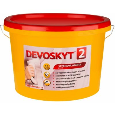 PPG Deco Czech a.s. DEVOSKYT 2 stěrková hmota jemná 21 kg – Hledejceny.cz