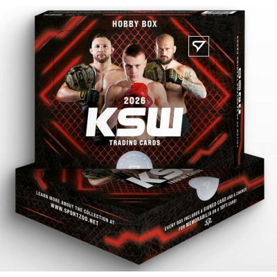 SportZoo MMA KSW 2026 Hobby Box – Zboží Mobilmania