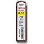 Rotring Tuhy do mikrotužky TIKKY 0,35 mm HB – Hledejceny.cz
