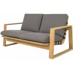 Cane-lineEndless Soft Cane-line 162x80x79 cm teak lankový výplet dark grey sedáky AirTouch grey – Hledejceny.cz