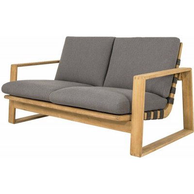 Cane-lineEndless Soft Cane-line 162x80x79 cm teak lankový výplet dark grey sedáky AirTouch grey – Hledejceny.cz