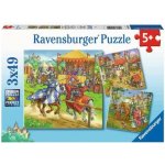 RAVENSBURGER Rytířský turnaj 3 x 49 dílků – Sleviste.cz
