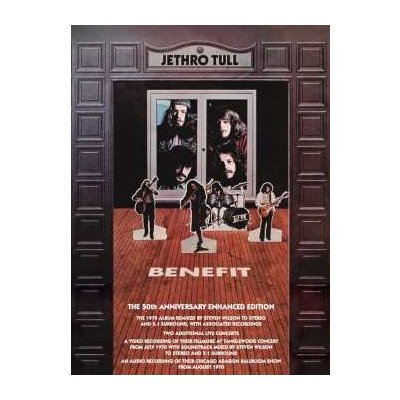 Jethro Tull - Benefit The 50th Anniversary Enhanced Edition DVD – Zboží Mobilmania