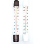 Gpol Teploměr okenní 26,5 x 3,5 cm, plastový - bílý – Zbozi.Blesk.cz