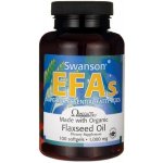 Swanson Flaxseed Oil 1000 mg 100 kapslí – Hledejceny.cz