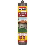 Soudal stavební silikon 300 g šedá – Hledejceny.cz