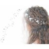 Čelenka do vlasů Biju Vlasová čelenka se štrasovými kamínky ve tvaru květin 8000645