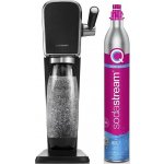 SodaStream Art Black + Bombička CQC – Zboží Mobilmania