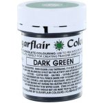 Sugarflair Barva do čokolády na bázi kakaového másla Dark Green 35 g – Zboží Mobilmania