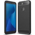 Pouzdro TVC Carbon Asus ZenFone Max Plus M1 ZB570TL – Zboží Mobilmania