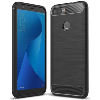 Pouzdro TVC Carbon Asus ZenFone Max Plus M1 ZB570TL