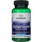 Swanson Selenium L-Selenomethionine 100 ug 200 kapslí – Hledejceny.cz