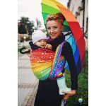 Little Frog šátek žakárový Rainbow Stars – Zboží Dáma Little Frog šátek žakárový Rainbow Stars – Zboží Dáma