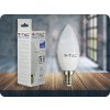 Žárovka V-tac E14 LED žárovka 7W 600Lm , SAMSUNG chip, C37 Teplá bílá