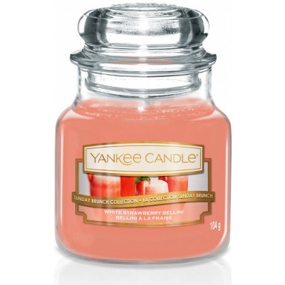 Yankee Candle White Strawberry Bell 104g – Zbozi.Blesk.cz