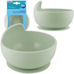 Canpol babies Silikonová miska s přísavkou zelená 330 ml – Sleviste.cz