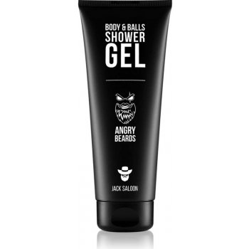 Angry Beards Body & Balls Shower Gel Jack Saloon 230 ml