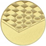 Emblém šachy zlato 50 mm – Hledejceny.cz