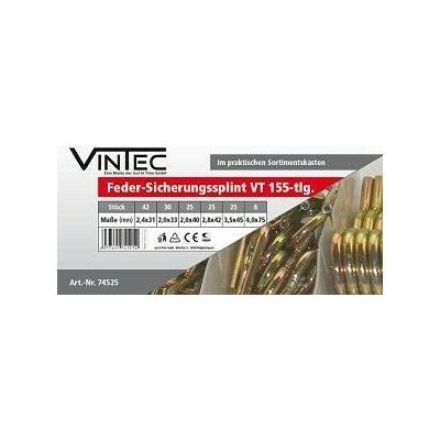 Vintec Pružinové závlačky VT155 74525V – Hledejceny.cz