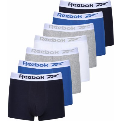 REEBOK pánské boxerky N/B/G/W 7 ks – Zboží Mobilmania