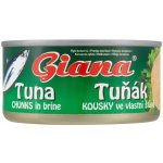 Giana Tuňák kousky ve vlastní šťávě 185 g – Hledejceny.cz