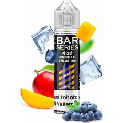 Bar Series Shake & Vape Blueberry Mango Ice 10 ml – Zboží Mobilmania