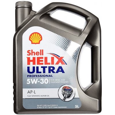 Shell Helix Ultra Professional AP-L 5W-30 5 l – Zbozi.Blesk.cz