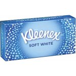 Kleenex papírové kapesníčky v krabičce 2-vrstvé Soft White 70 ks – Zboží Dáma