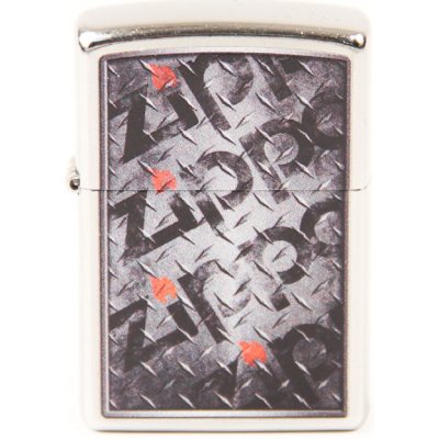 ZIPPO street chrom color cZippo Logo Metalc – Zboží Mobilmania