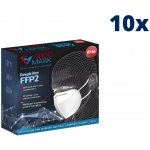 Good Mask respirátor FFP2 Bílý 10 ks – Zboží Dáma