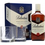 Ballantine's Finest 40% 0,7 l (kazeta 2 sklenice) – Hledejceny.cz