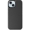 Pouzdro a kryt na mobilní telefon Apple Pouzdro EPICO Mag+ Hybrid Carbon s podporou MagSafe iPhone 15 Plus, černé