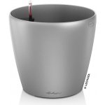 Lechuza Květináč Classico Stříbrná 28 cm – Hledejceny.cz